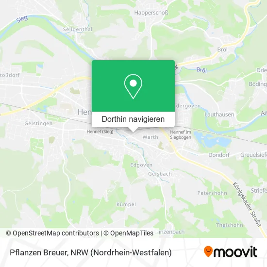 Pflanzen Breuer Karte