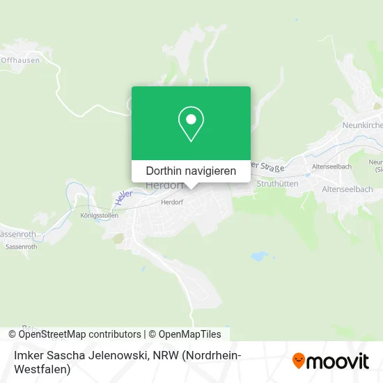 Imker Sascha Jelenowski Karte