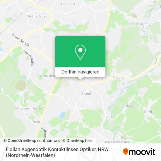 Fiolian Augenoptik Kontaktlinsen Optiker Karte