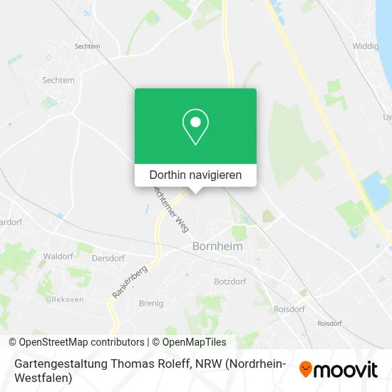 Gartengestaltung Thomas Roleff Karte