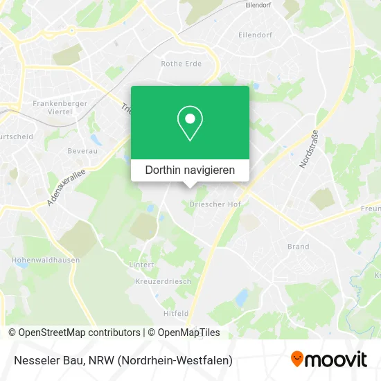 Nesseler Bau Karte