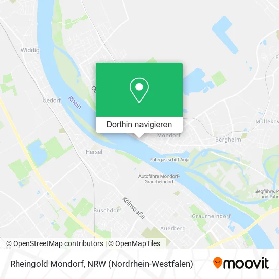 Rheingold Mondorf Karte