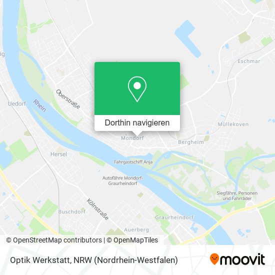 Optik Werkstatt Karte