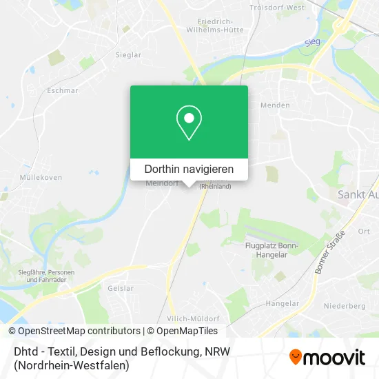 Dhtd - Textil, Design und Beflockung Karte