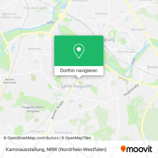 Kaminausstellung Karte