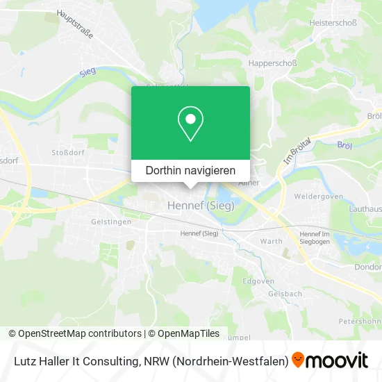 Lutz Haller It Consulting Karte