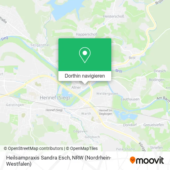 Heilsampraxis Sandra Esch Karte