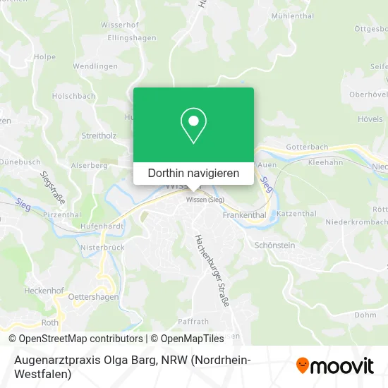 Augenarztpraxis Olga Barg Karte