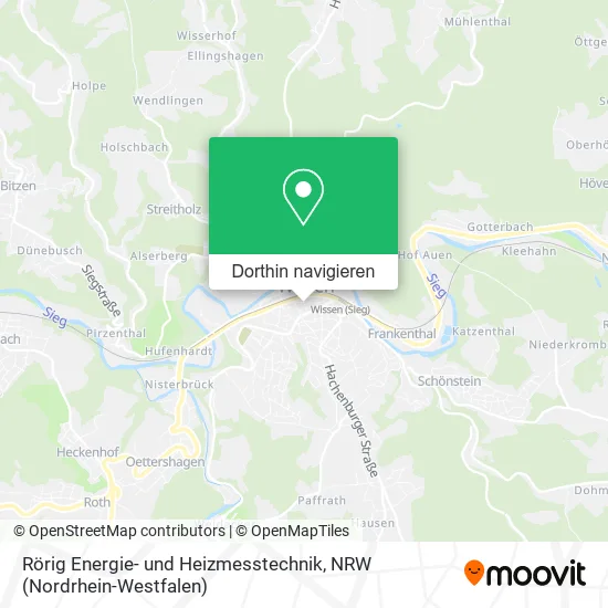 Rörig Energie- und Heizmesstechnik Karte