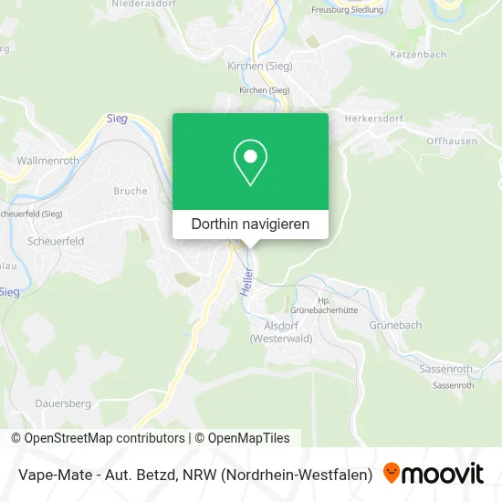 Vape-Mate - Aut. Betzd Karte