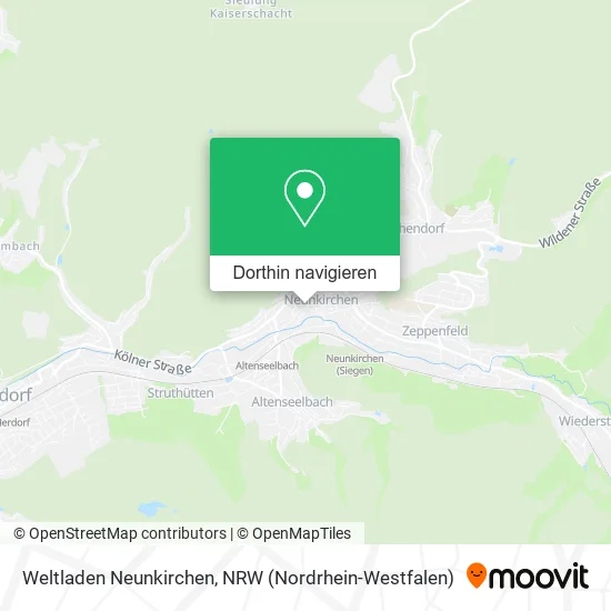 Weltladen Neunkirchen Karte