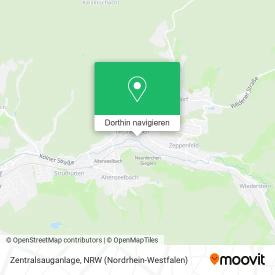 Zentralsauganlage Karte