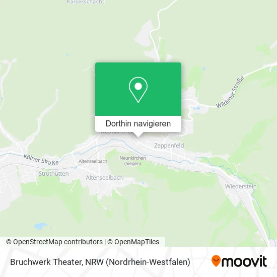 Bruchwerk Theater Karte