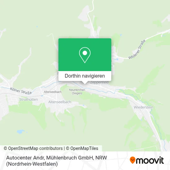Autocenter Andr, Mühlenbruch GmbH Karte