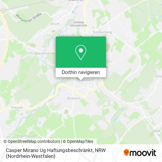 Casper Mirano Ug Haftungsbeschränkt Karte