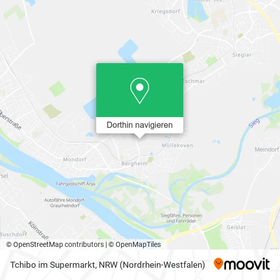 Tchibo im Supermarkt Karte