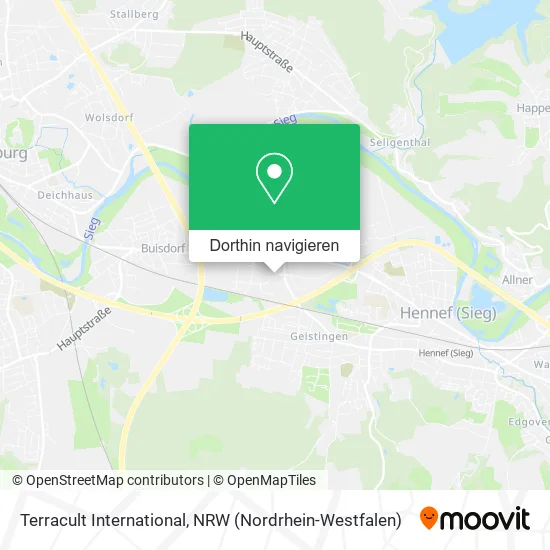 Terracult International Karte