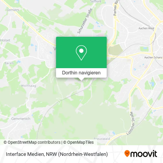 Interface Medien Karte
