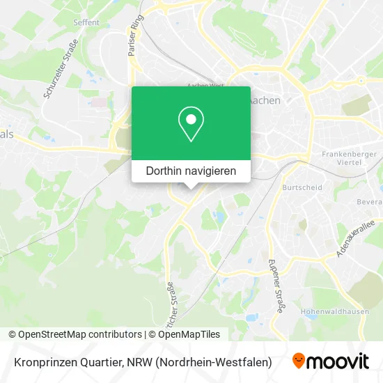 Kronprinzen Quartier Karte