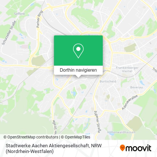 Stadtwerke Aachen Aktiengesellschaft Karte