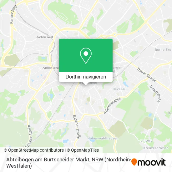 Abteibogen am Burtscheider Markt Karte