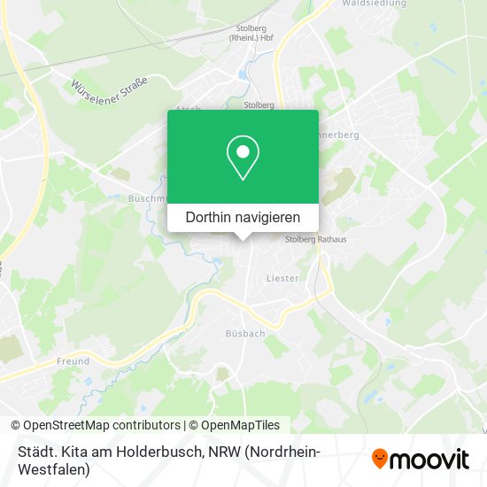 Städt. Kita am Holderbusch Karte