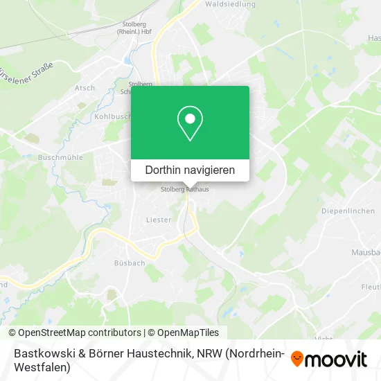 Bastkowski & Börner Haustechnik Karte