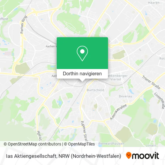 Ias Aktiengesellschaft Karte