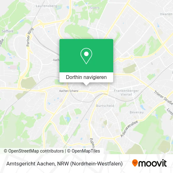 Amtsgericht Aachen Karte
