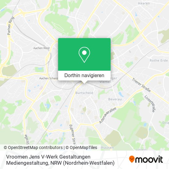 Vroomen Jens V-Werk Gestaltungen Mediengestaltung Karte