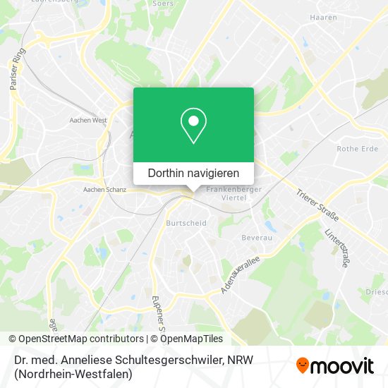 Dr. med. Anneliese Schultesgerschwiler Karte
