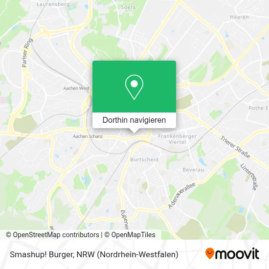 Smashup! Burger Karte