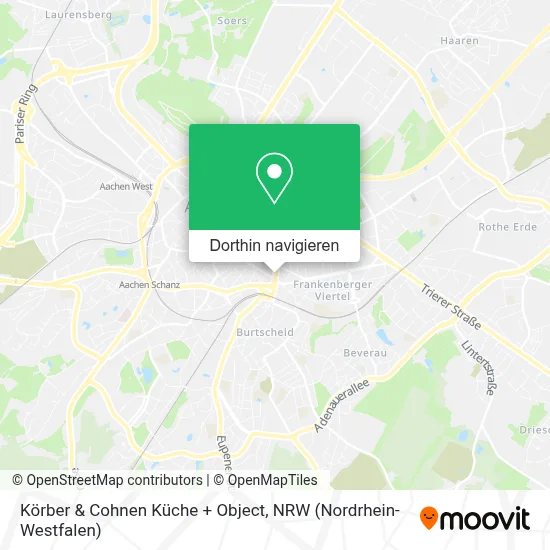 Körber & Cohnen Küche + Object Karte