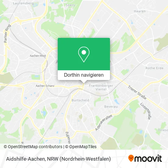 Aidshilfe-Aachen Karte