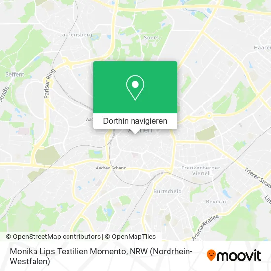 Monika Lips Textilien Momento Karte