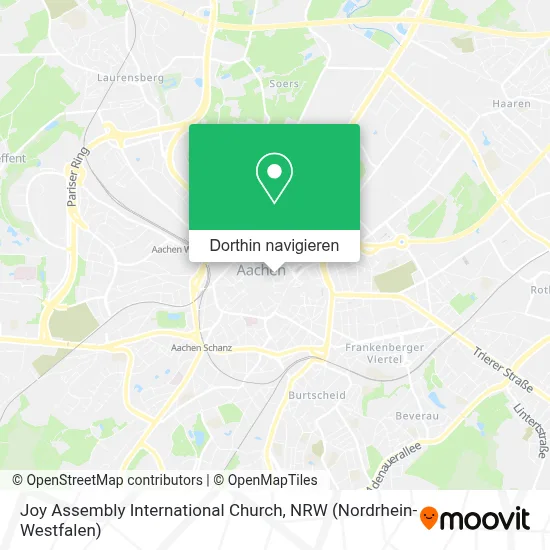 Joy Assembly International Church Karte