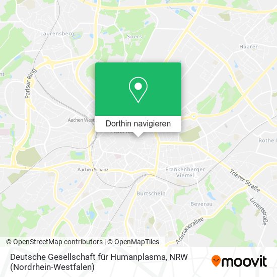 Deutsche Gesellschaft für Humanplasma Karte
