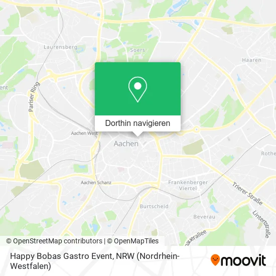 Happy Bobas Gastro Event Karte