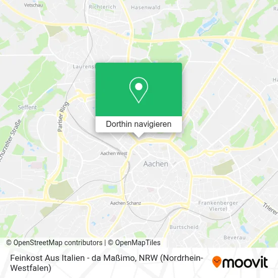 Feinkost Aus Italien - da Maßimo Karte