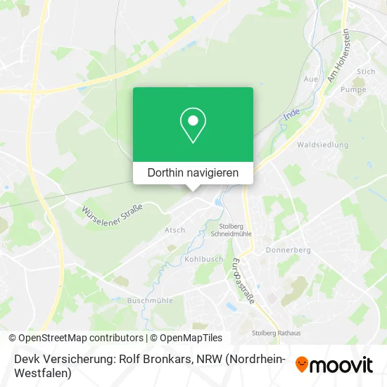 Devk Versicherung: Rolf Bronkars Karte