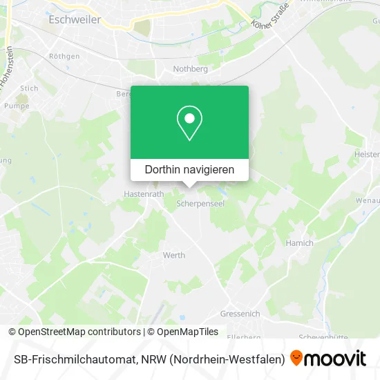 SB-Frischmilchautomat Karte