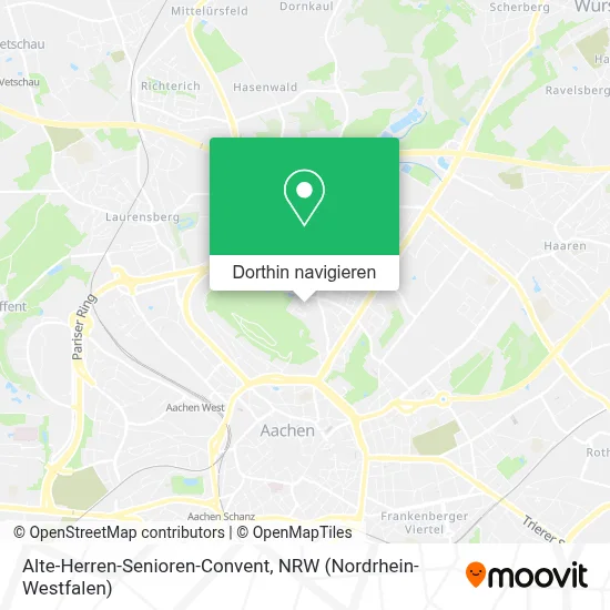 Alte-Herren-Senioren-Convent Karte