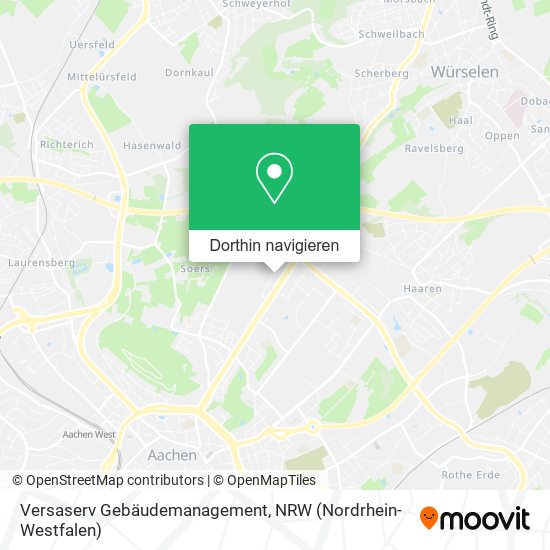 Versaserv Gebäudemanagement Karte