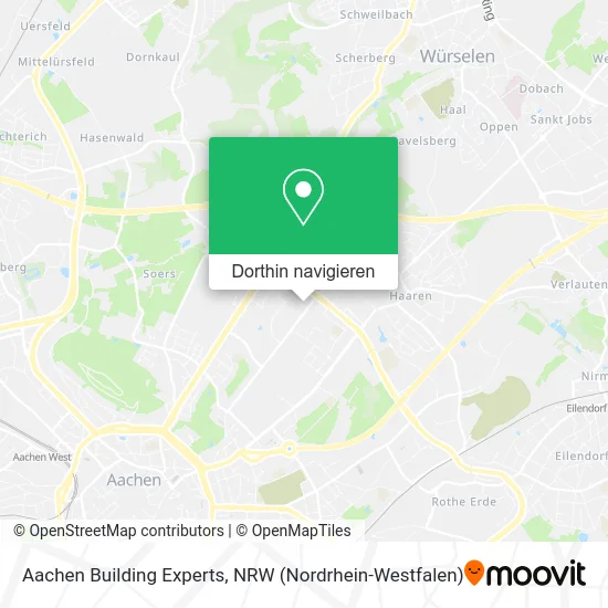 Aachen Building Experts Karte
