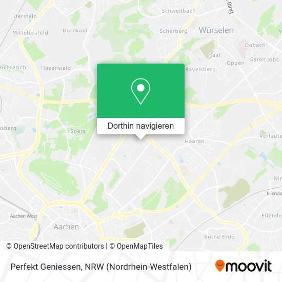 Perfekt Geniessen Karte