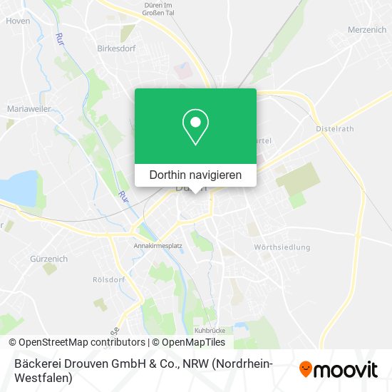 Bäckerei Drouven GmbH & Co. Karte