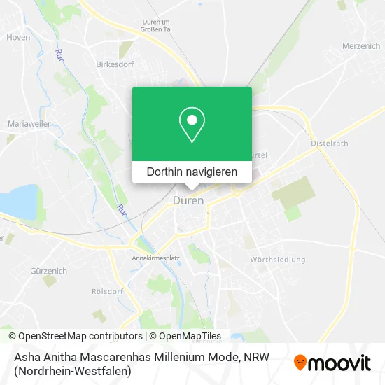 Asha Anitha Mascarenhas Millenium Mode Karte