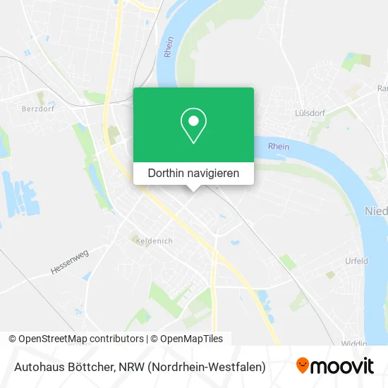 Autohaus Böttcher Karte