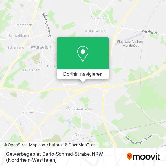Gewerbegebiet Carlo-Schmid-Straße Karte