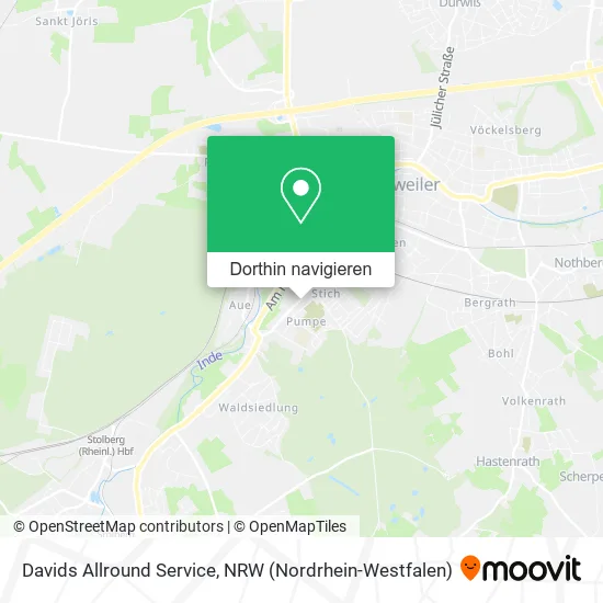 Davids Allround Service Karte